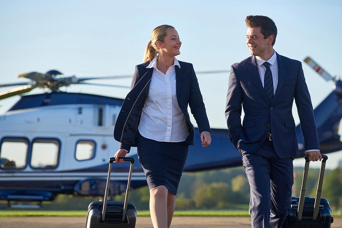 Business Helicopter Charters in Burlington